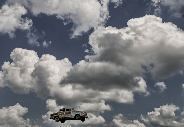 Flying car - cc Bob Jagendorf