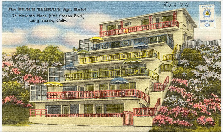 Manor House Apt. Motel, 1700 E. Ocean Blvd. (Corner 11th place), Long Beach, Calif.  Flickr - Photo Sharing! - Google Chrome