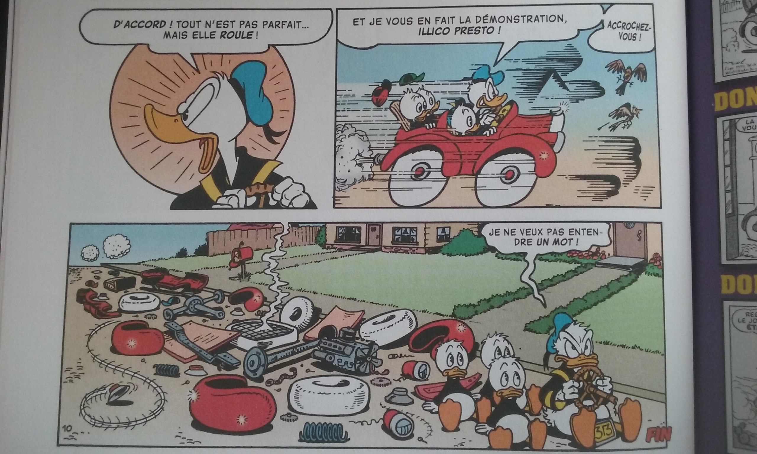 Caisse à la casse - Don Rosa - fin