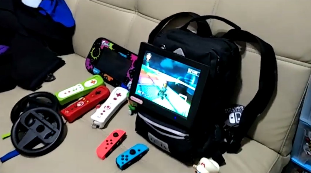 Nintendo Switch Big Screen Travel Bag - YouTube - Google Chrome