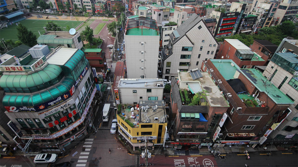 sincheon and edae area Rooftops Niall Bailey